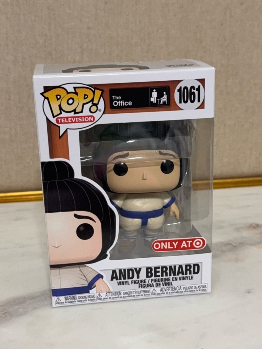 Funko Pop! Andy Bernard Sumo Vinyl Figure